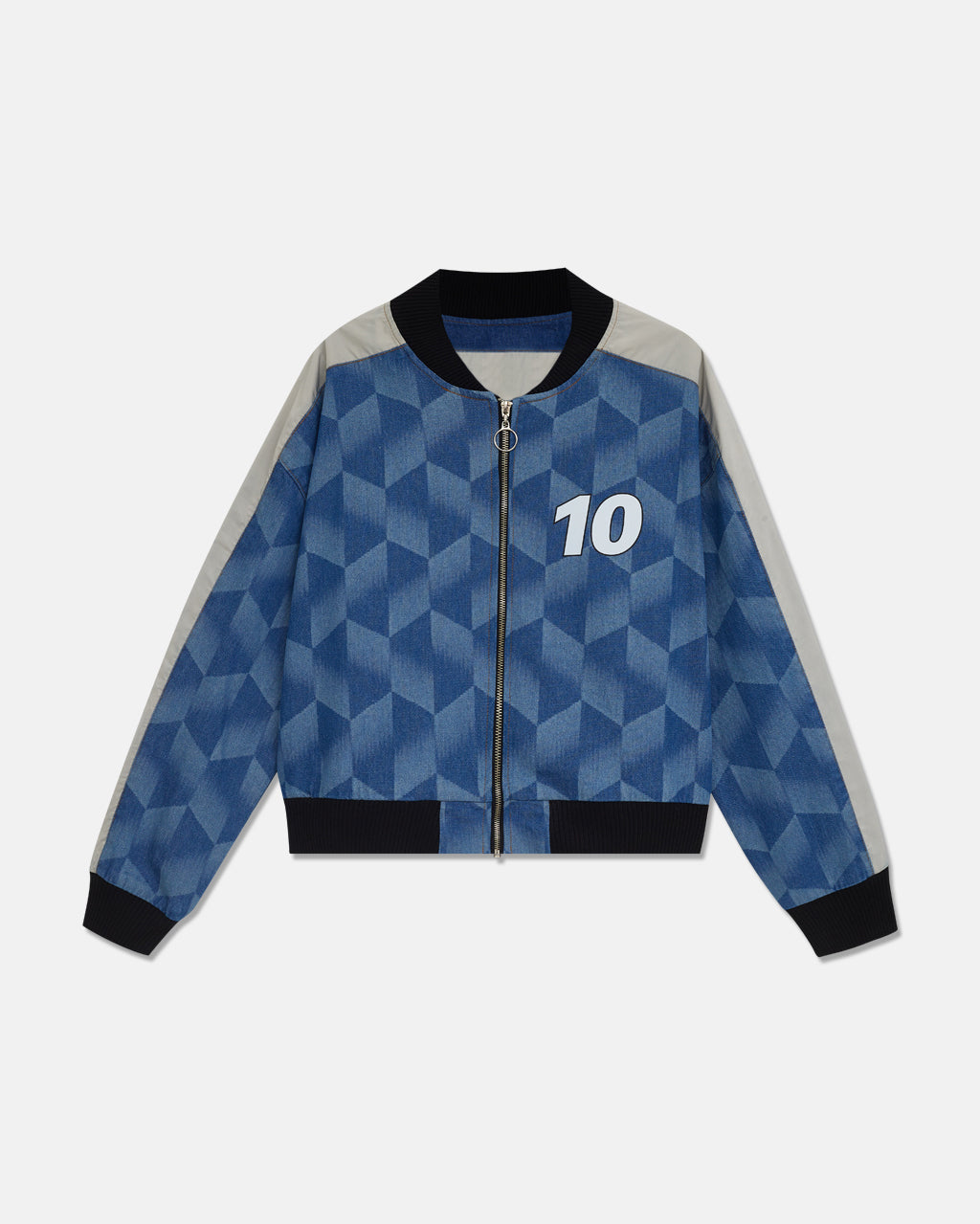 Jaqueta Bomber Block Jeans